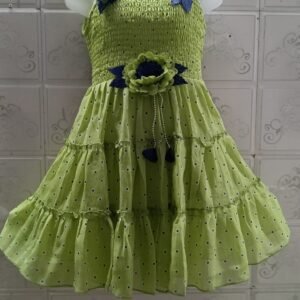 Green Frock For Girls