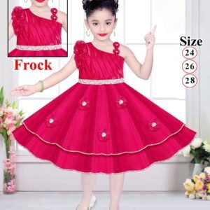 Pink Design Frock